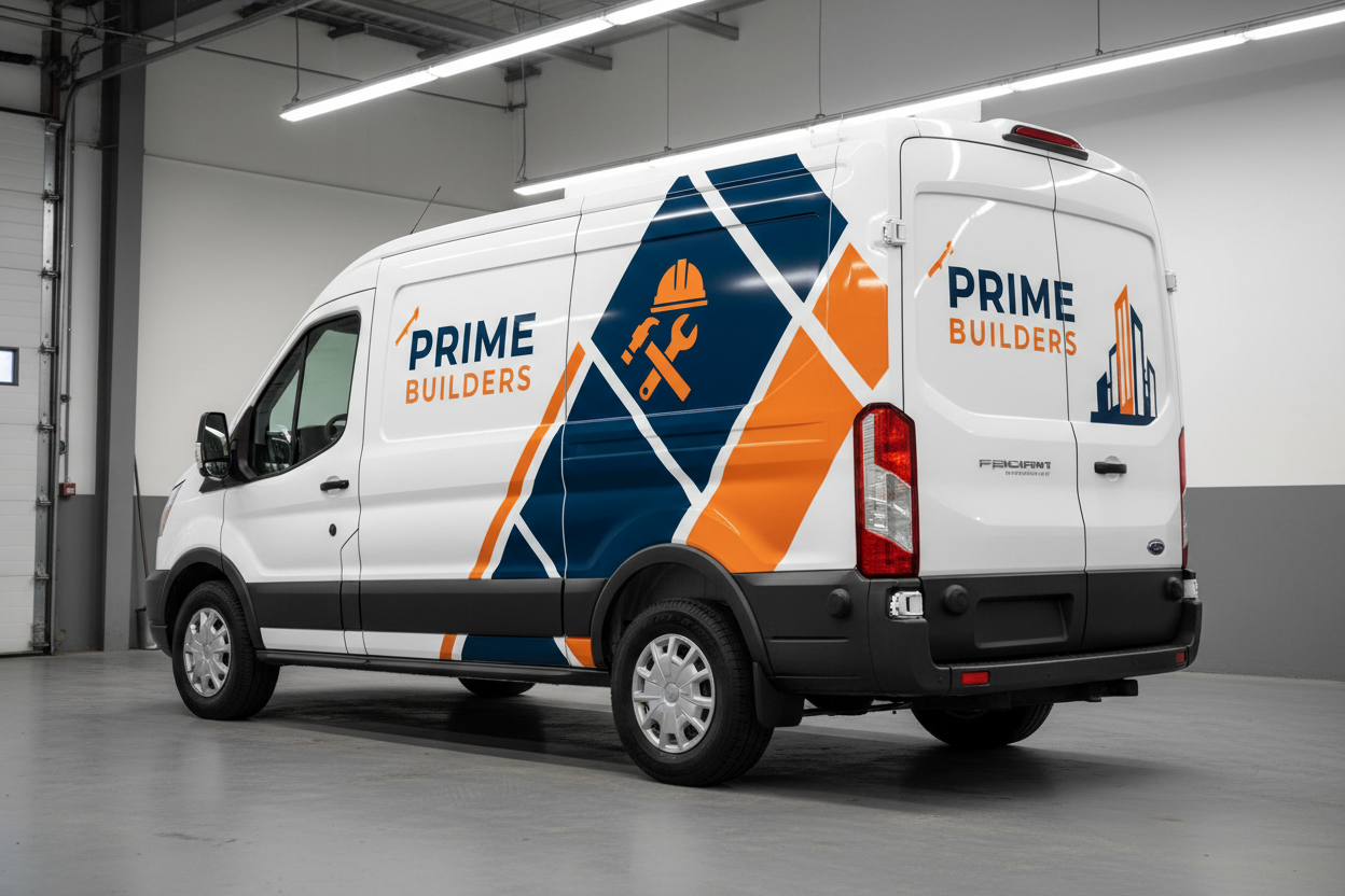 5 Design Essentials Every Contractor Needs on Their Van to Close More Leads