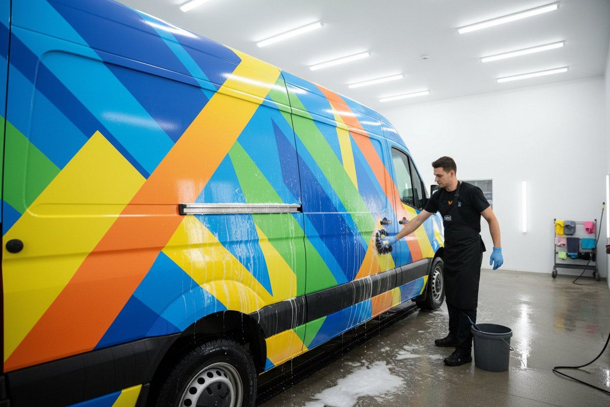Protecting Your Business Asset: The Fleet Wrap Maintenance Protocol