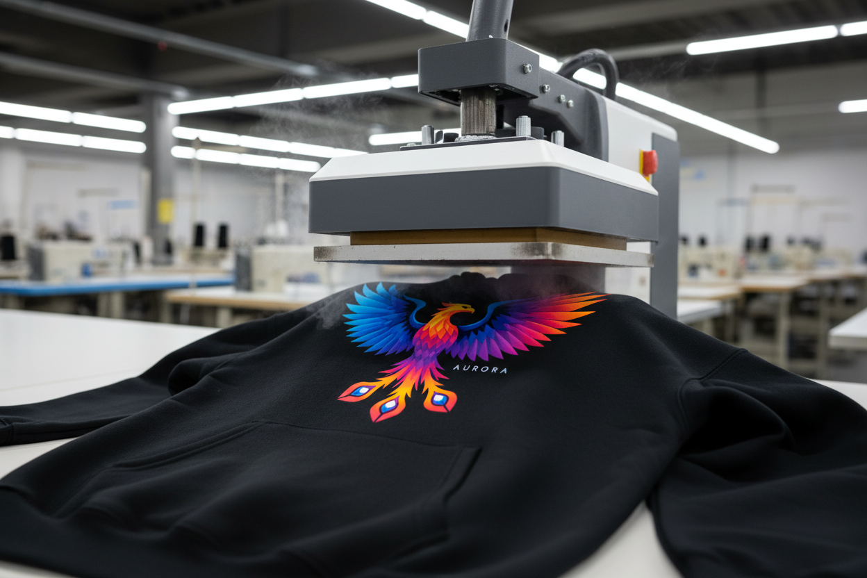 Why Professional Heat Press is the Standard for High Performance Workwear